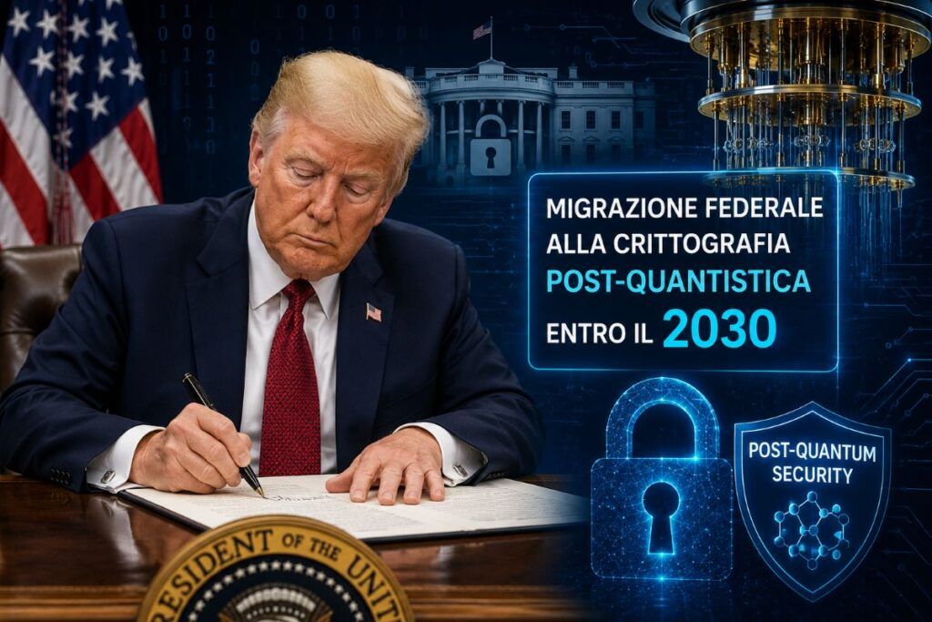 trump migrazione 2030 crittografia post quantistica