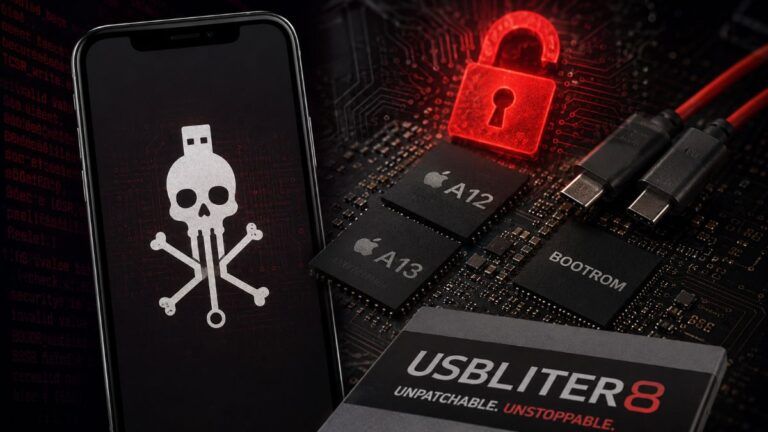 usbliter8 exploit iphone a12 a13