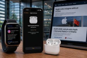 watchOS 27 Beta 2 e firmware AirPods 9A5304b: novità, compatibilità e dettagli della filiera OLED con problemi in Cina