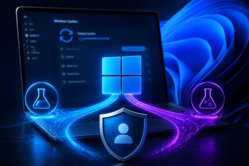 Windows 11 26H1 divide Beta ed Experimental con nuove build Insider 2 windows 11 26h1 beta experimental