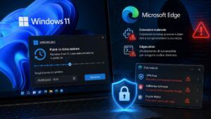 Arriva il super ripristino su Windows 11, ma scatta l’allarme per i virus che colpiscono Edge
