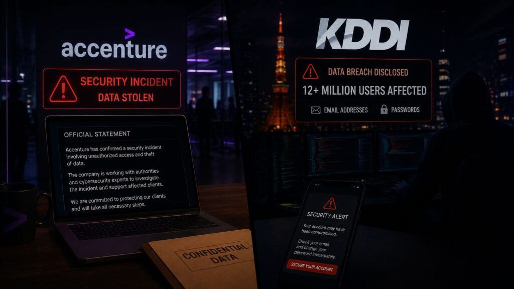 accenture kddi data breach