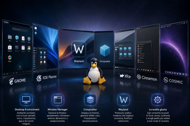 ambienti grafici linux guida