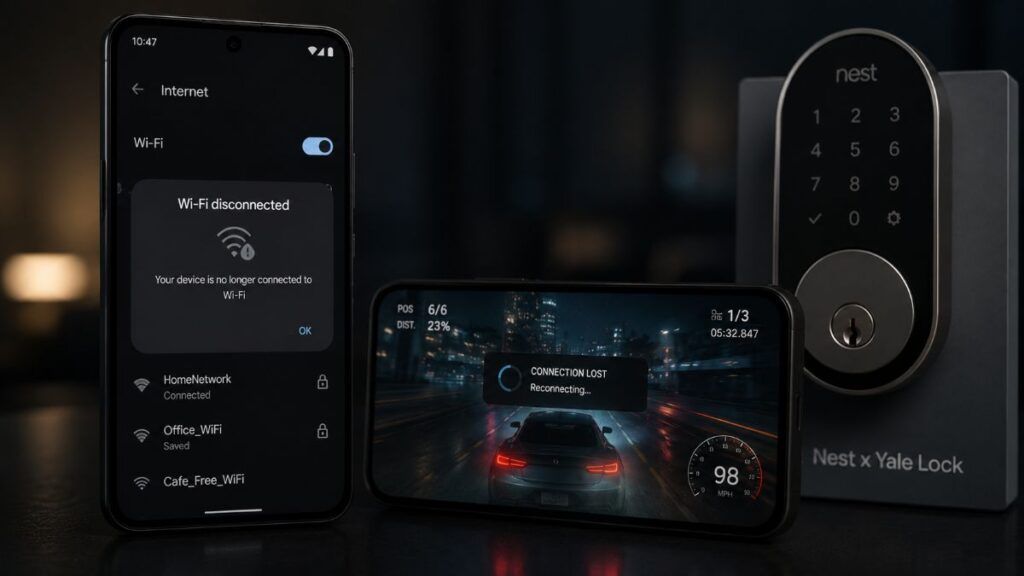 android 17 bug wifi gaming pixel nest yale lock
