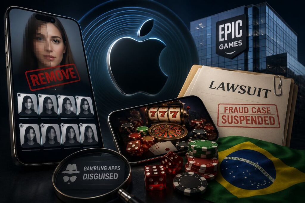 App Store inciampa tra app Nudify, gambling occulto e la guerra con Epic 2 apple app nudify gambling brasile epic games