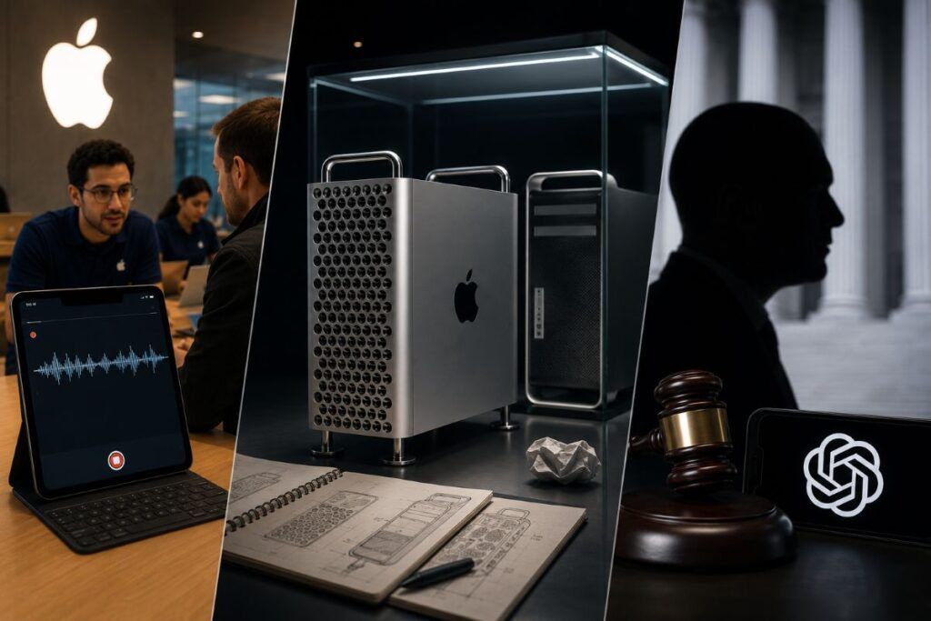Apple testa Live Notes nei Genius Bar e protegge Jony Ive nella causa OpenAI 2 apple live notes genius bar chip extreme jony ive openai