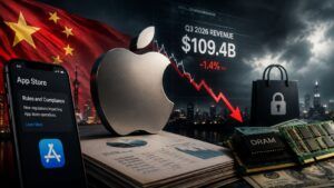 Apple cresce a 109,4 miliardi ma Cina e App Store frenano il titolo 47 Apple cresce a 109,4 miliardi ma Cina e App Store frenano il titolo