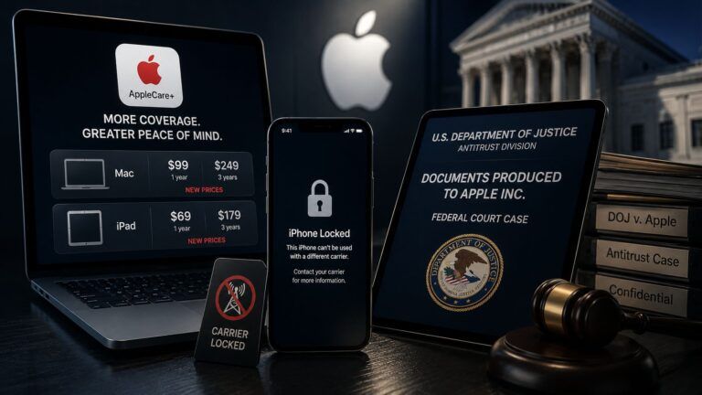 applecare rincaro doj antitrust iphone blocco carrier