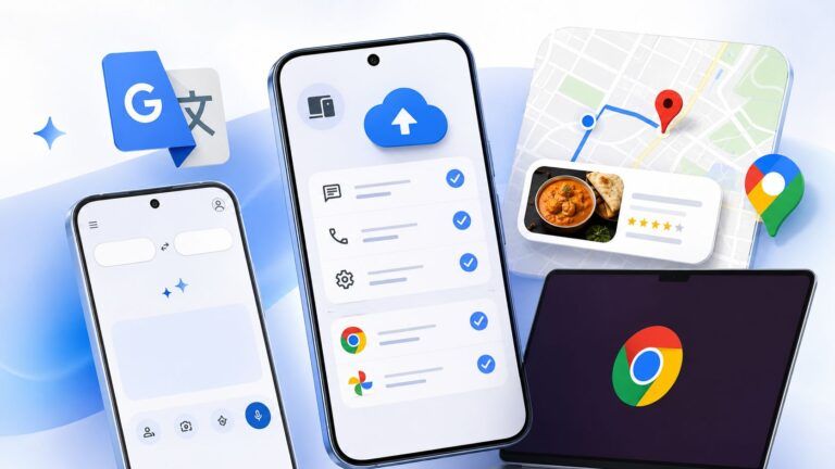 backup android maps gemini