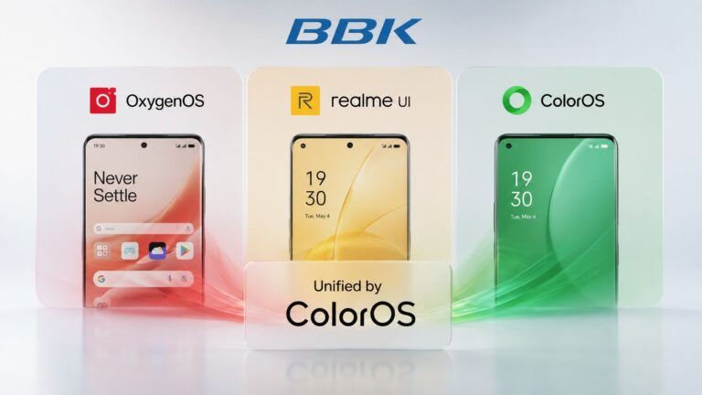 bbk coloros oxygenos realme ui
