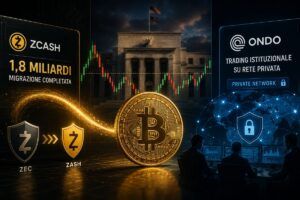 Bitcoin sotto pressione tra Fed, migrazioni Zcash e nuova finanza privata 3 Bitcoin sotto pressione tra Fed, migrazioni Zcash e nuova finanza privata