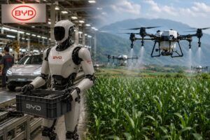 BYD sfida Tesla con robot umanoidi e la Cina esporta l’agricoltura autonoma 8 BYD sfida Tesla con robot umanoidi e la Cina esporta l’agricoltura autonoma