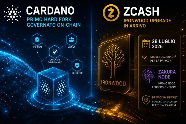 cardano hard fork zcash ironwood zakura