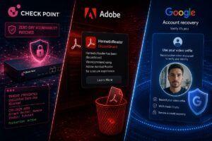 Check Point sotto attacco, Adobe espone WhatsApp e Google cambia il recupero 3 Check Point sotto attacco, Adobe espone WhatsApp e Google cambia il recupero