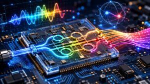 Un chip fotonico programmabile rallenta la luce e ne controlla la frequenza