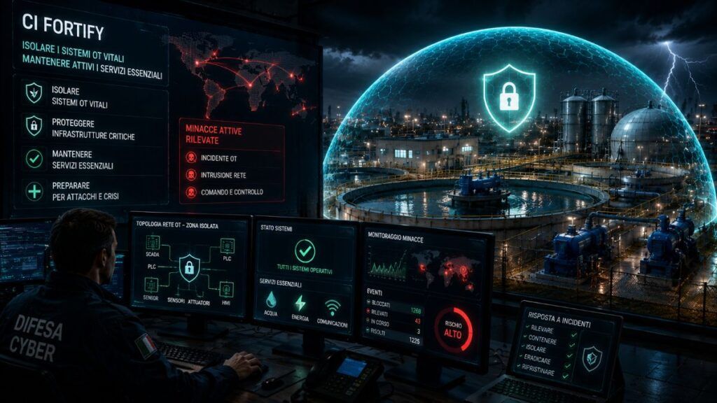 ci fortify isolamento sistemi ot