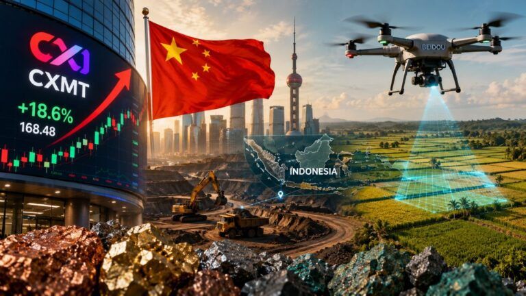 cina sovranita chip minerali beidou