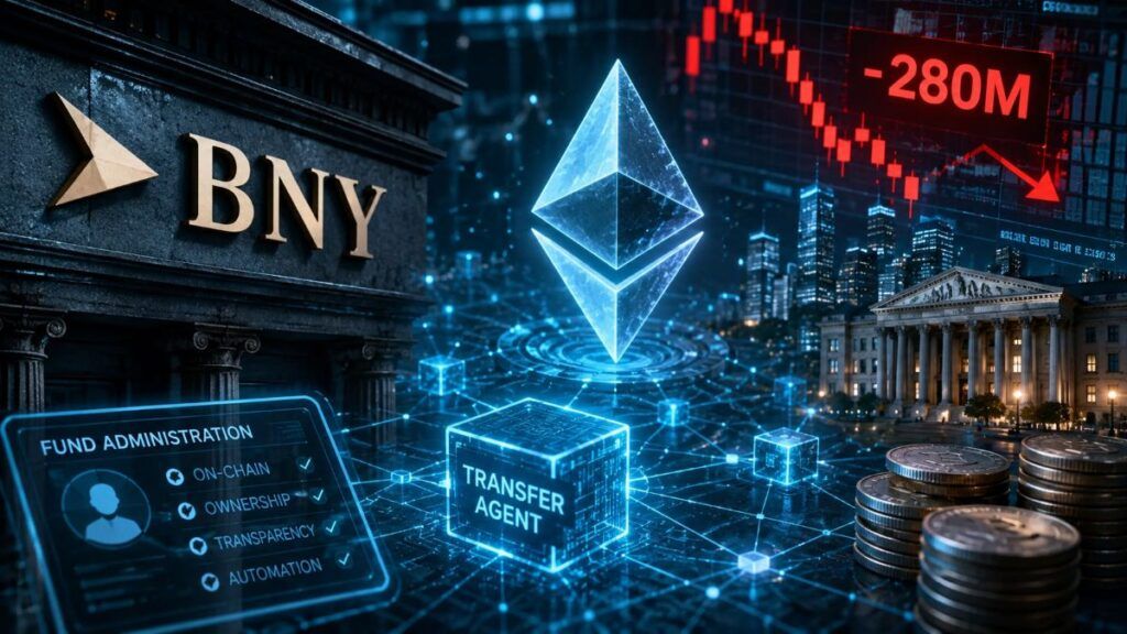 Crypto del 30 luglio: BNY porta i fondi on-chain e la leva brucia 280 milioni 2 crypto 30 luglio bny ethereum stablecoin