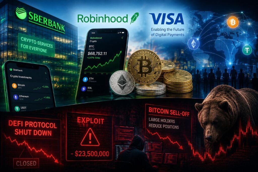 Crypto tra banche, RWA e crisi DeFi: il mercato cambia struttura 2 crypto banche rwa crisi defi mercato