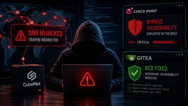 cubepilot check point gitea sicurezza