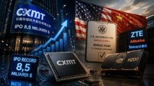 L'industria cinese dei semiconduttori non si ferma: export raddoppiato, IPO storica per CXMT e USA allentano la morsa su Nvidia H200 3 L’industria cinese dei semiconduttori non si ferma: export raddoppiato, IPO storica per CXMT e USA allentano la morsa su Nvidia H200