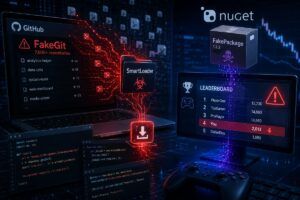 FakeGit avvelena GitHub mentre un falso Newtonsoft.Json manipola giochi online