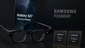Svelati i Galaxy Glasses, i chip del futuro e lo schermo anti-spioni per il Galaxy S27