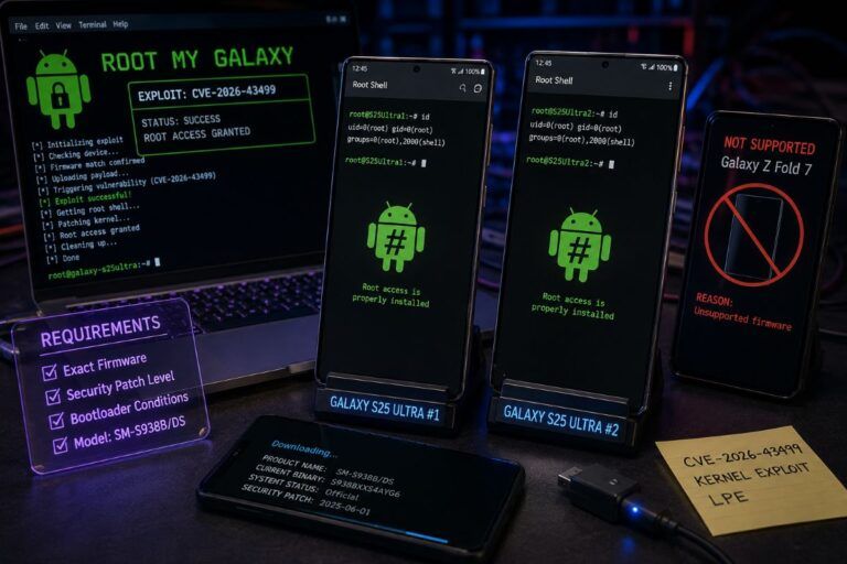 galaxy s25 ultra root my galaxy cve 2026 43499