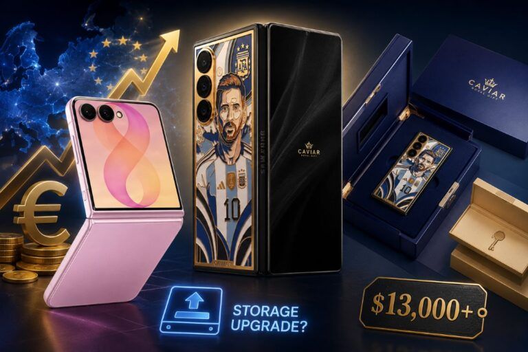 galaxy z flip 8 prezzo fold 8 ultra caviar storage
