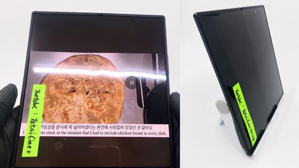 galaxy z fold 8 ultra piega trifold 2