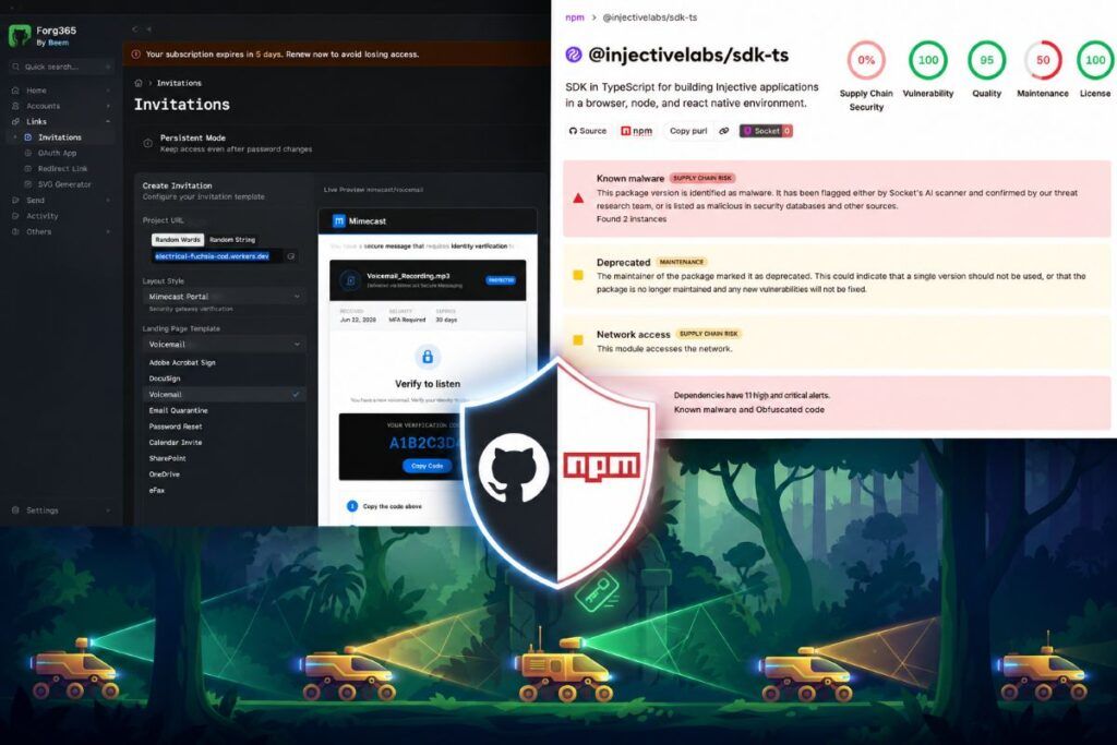 Allarme supply chain: pacchetti npm infetti e spionaggio su GitHub. Ma arrivano le nuove difese con la versione 12 2 github npm supply chain