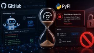 GitHub e PyPI introducono difese temporali contro la supply chain 7 GitHub e PyPI introducono difese temporali contro la supply chain