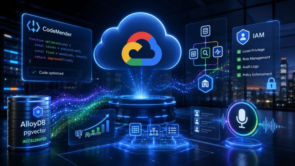 Google Cloud accelera con CodeMender, AlloyDB e AI per imprese e call center 2 google cloud codemender alloydb composer iam ai chiamate