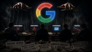 Google, Search Console ferma e il monopolio invisibile che decide la vita su Internet 1 Google, Search Console ferma e il monopolio invisibile che decide la vita su Internet