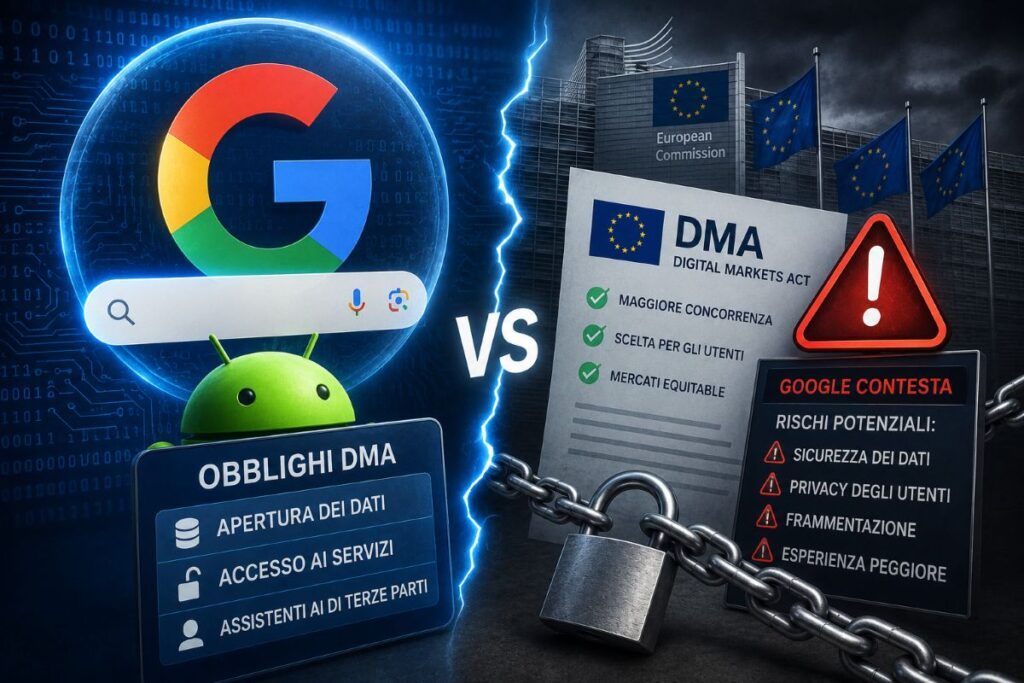 Google sfida l’UE: il DMA su Search e Android può indebolire privacy e sicurezza 2 google ue dma search android