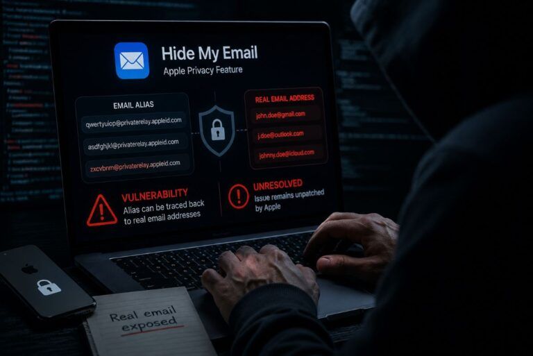 hide my email vulnerabilita