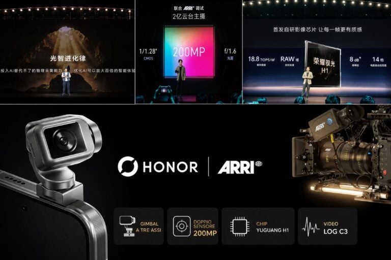 honor robot phone fotocamere aimage arri