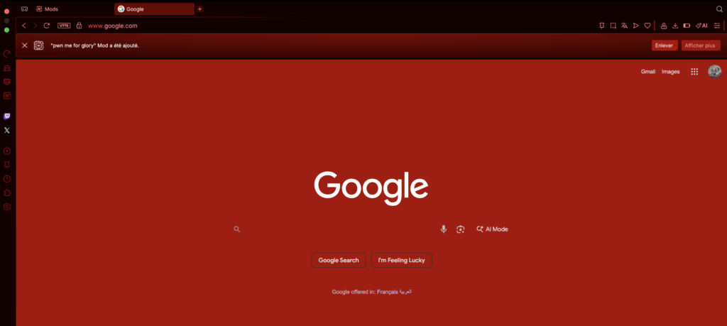 Opera GX corregge una falla nei GX Mods, rischio spoofing e furto dati 3 image 124