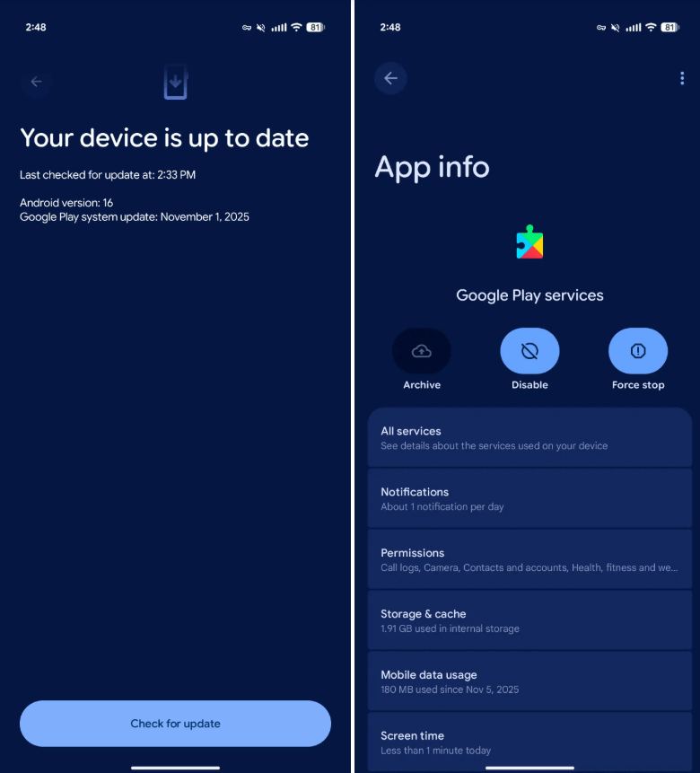 Da oggi il backup Android consuma lo spazio cloud e su Maps arriva Gemini per ordinare la cena 3 image 150