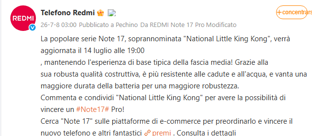 Xiaomi sfida DJI con un gimbal potentissimo e Redmi Note 17 e Turbo 6 Max esagerano con display e batteria 5 image 201