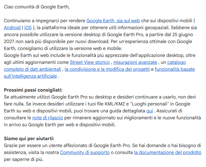 Google Earth Pro verso l'addio, Chrome elimina Manifest V2 tra le novità Google di luglio 3 image 208