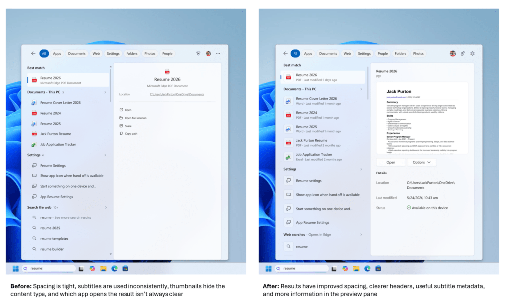 Addio pubblicità su Windows Search: Microsoft pulisce la barra di ricerca e schiera l'IA contro gli hacker 4 image 370