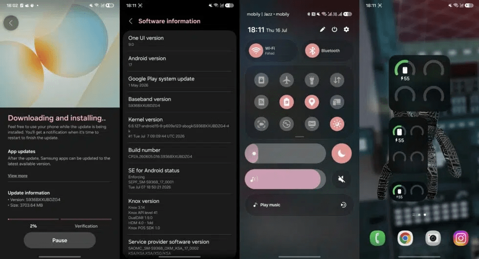 Risolto bug display rosso su Galaxy S26 Ultra e aggiornati A56, A25 e XCover 7 5 image 444