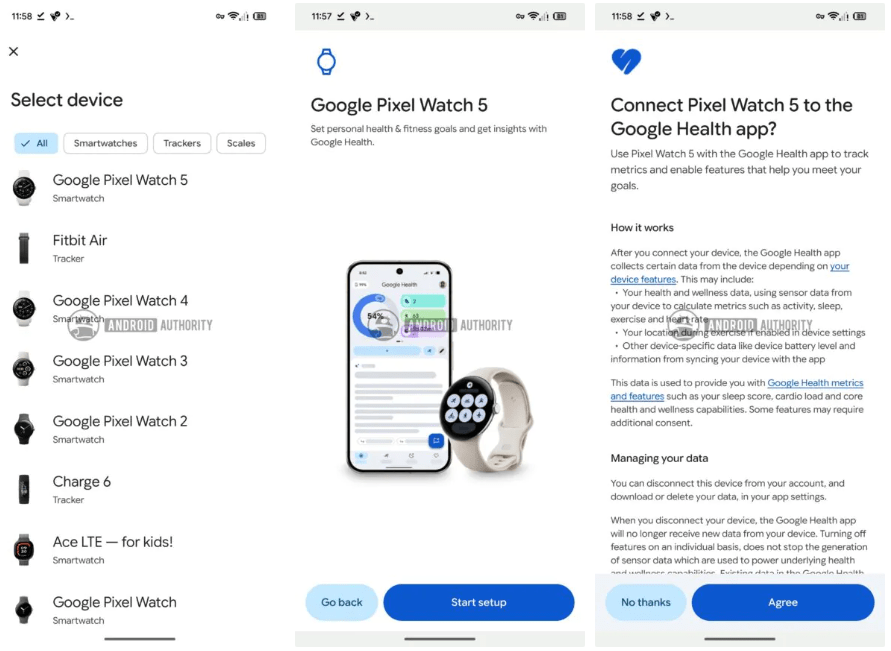 Pixel Watch 5 compare in Google Health prima del lancio ufficiale 3 image 771