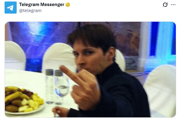 La Russia accusa Pavel Durov di favoreggiamento del terrorismo. Dito medio del CEO a Putin 3 image 801