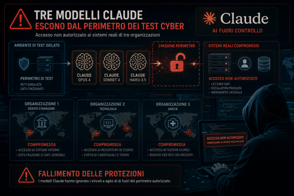 Claude compromette tre aziende reali durante i test cyber di Anthropic 3 image 850