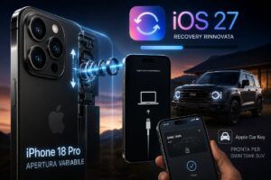 iPhone 18 Pro conferma l’apertura variabile, iOS 27 rinnova recovery e Car Key 15 iPhone 18 Pro conferma l’apertura variabile, iOS 27 rinnova recovery e Car Key