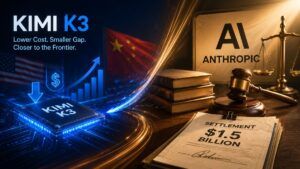 Kimi K3 scuote l’AI occidentale mentre Anthropic paga 1,5 miliardi sui libri pirata 11 Kimi K3 scuote l’AI occidentale mentre Anthropic paga 1,5 miliardi sui libri pirata