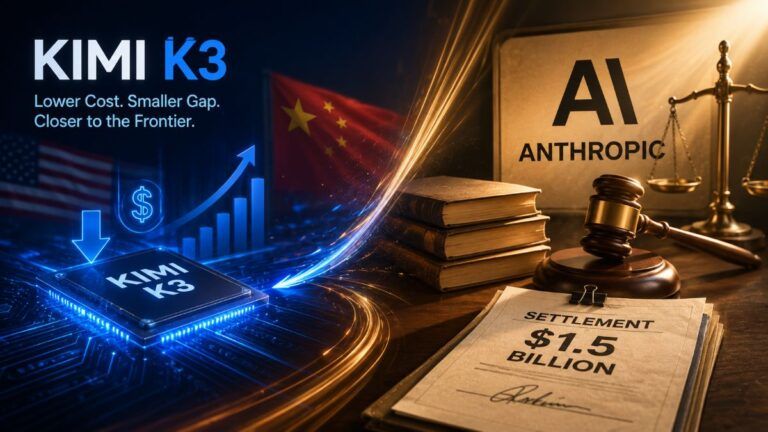kimi k3 ai cina anthropic copyright libri pirata